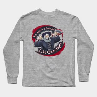 No one's a Beast Like Gascoigne Long Sleeve T-Shirt